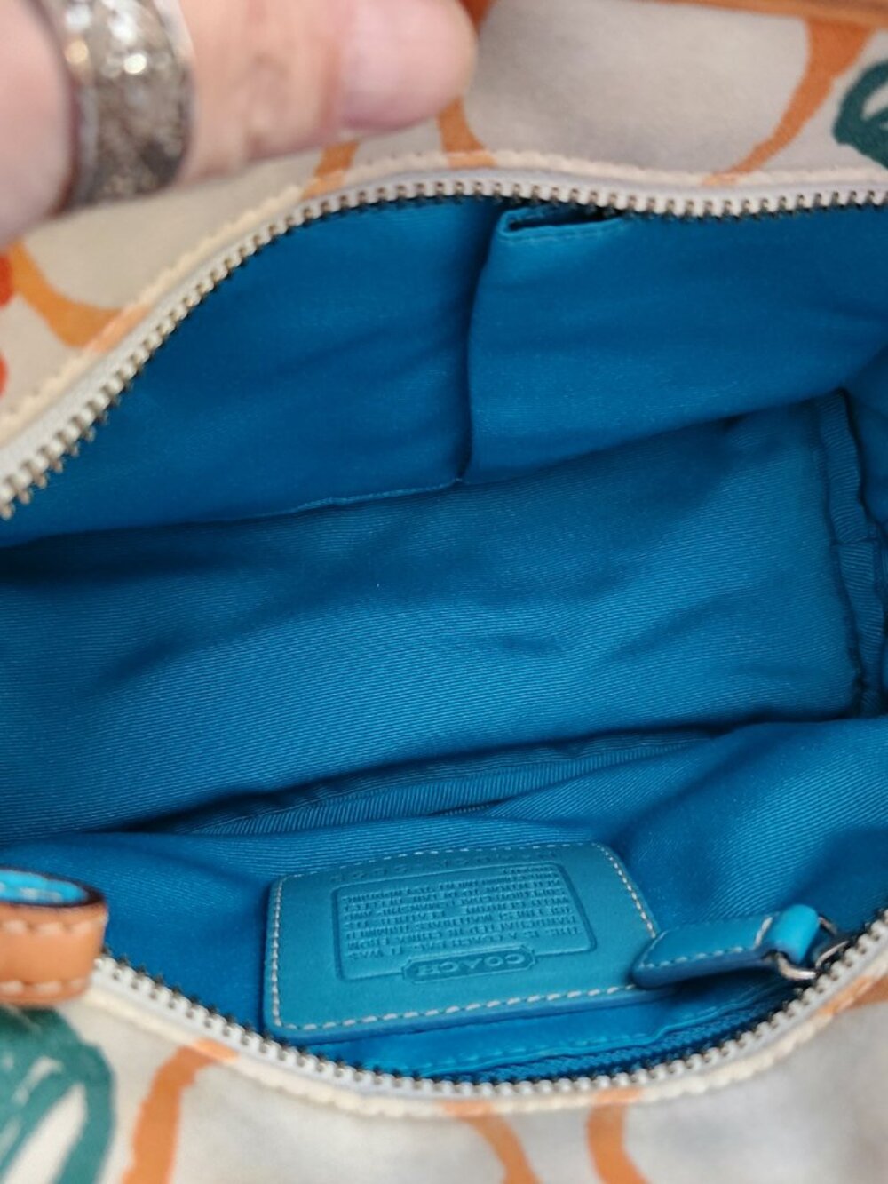 Coach Scribble Signature C's Mini Tote Bag - Picture 11 of 14
